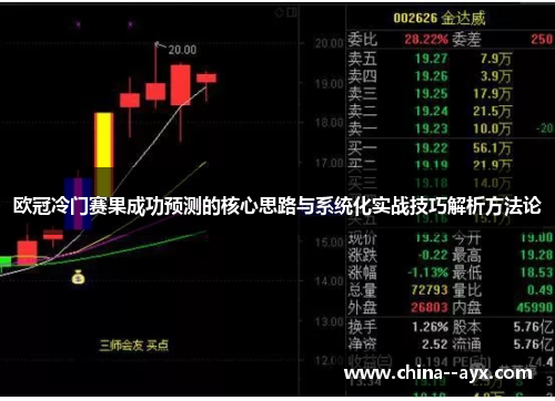 欧冠冷门赛果成功预测的核心思路与系统化实战技巧解析方法论