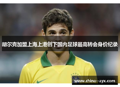 胡尔克加盟上海上港创下国内足球最高转会身价纪录
